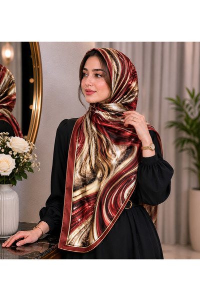 4seasons scarf Crepe Chiffon Veil