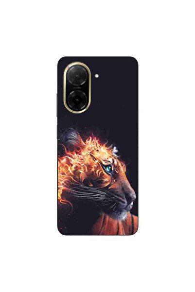 OEM Θήκη συμβατή με Xiaomi Redmi A5 από σιλικόνη TPU, μοντέλο Flameborn Tiger