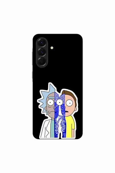 OEM Husa compatibila cu Samsung Galaxy A56 Silicon Gel Tpu Model Rick And Mor...