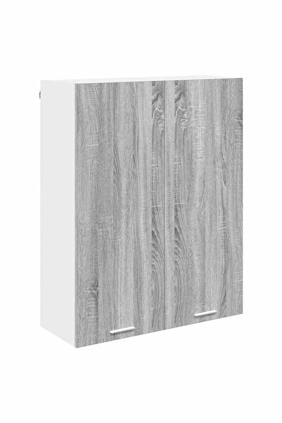 vidaxl Wall cabinet Sonoma Grey 80 x 31 x 100 cm Composite wood