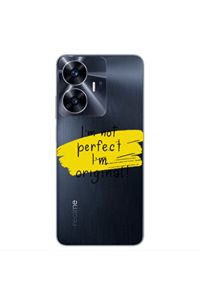 Other Realme Note 50 I m not perfect Transparent Silicone TPU Θήκη