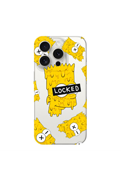 Other Apple Iphone 16 Pro Bart Simpson Transparent Silicone TPU Θήκη