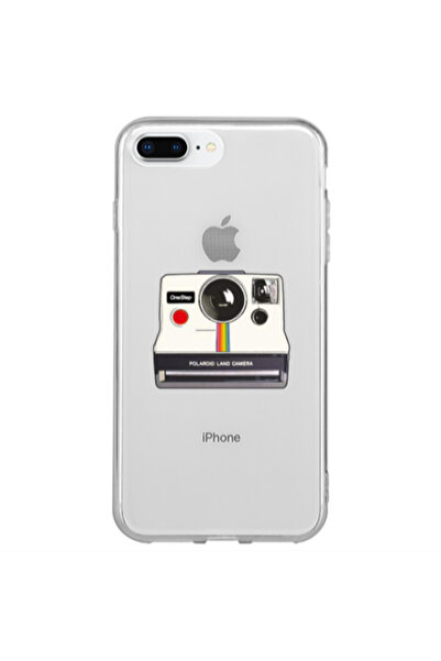 Other Apple iPhone 7 Plus Polaroid land camera Transparent Silicone TPU Θήκη