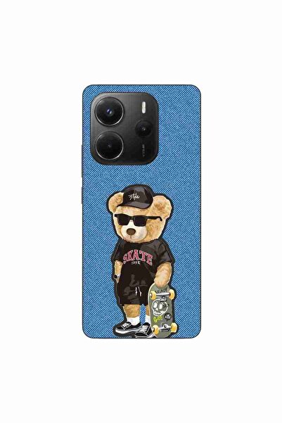 OEM Husa compatibila cu Xiaomi Redmi Note 14 4G Silicon Gel Tpu Model Bear Sk...