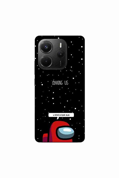 OEM Husa compatibila cu Xiaomi Redmi Note 14 4G Silicon Gel Tpu Model Among Us