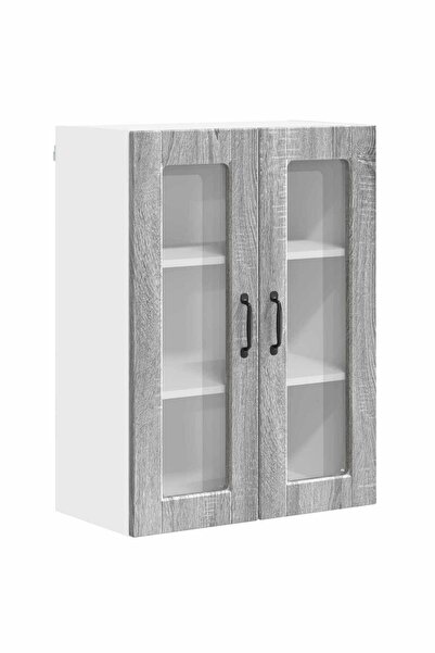 vidaxl Dulap de bucătărie Gri Sonoma 60 x 31 x 80 cm Lemn compozit