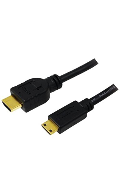 LogiLink CH0021 Mini HDMI to HDMI Cable, 1m, Black
