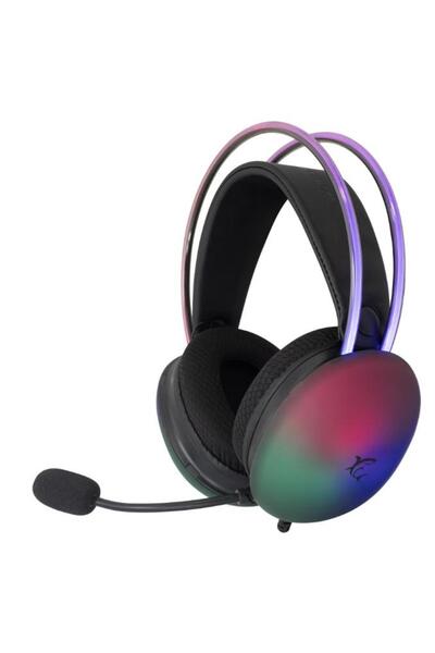 white shark FIREFLY-B Wired Gaming Headset Over-Ear Stereo 50mm Mic Volume Co...