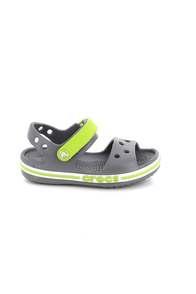 Crocs Παιδικό Πέδιλο για Αγόρι Bayaband Sandal K Χρώματος Γκρι 205400-025