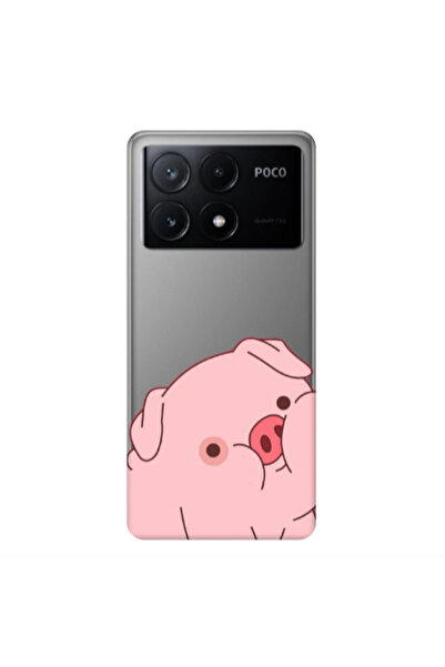 Other Xiaomi Poco X6Pro 5G Piggy 1 Transparent Silicone TPU Θήκη
