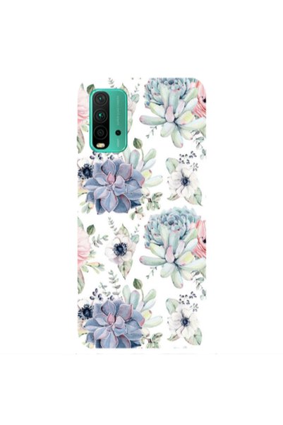 Other Xiaomi Redmi 9T Flower 56 Transparent Silicone TPU Θήκη