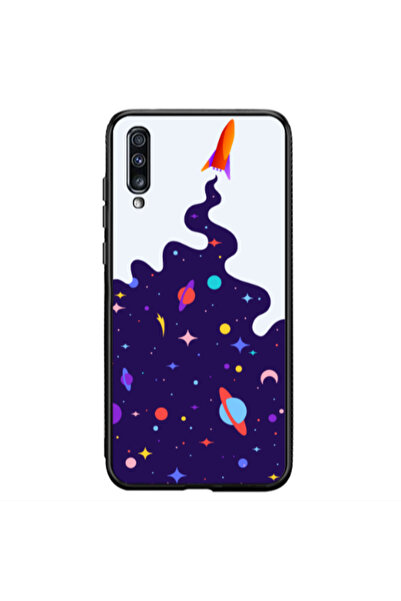 Other Samsung A70 Rocket Black Glossy Θήκη