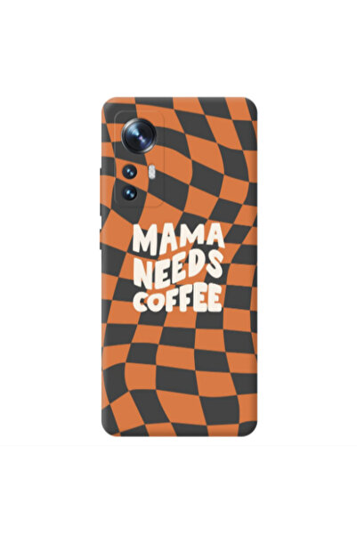 Other Xiaomi Mi 12 Mama needs coffee Transparent Silicone TPU Θήκη