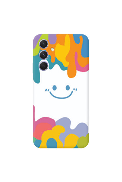 Other Samsung S25 PLUS Oil Paint Smile Transparent Silicone TPU Θήκη