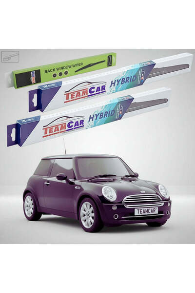 TEAMCAR Lame ștergătoare Mini One R50 R53 Facelift 2004-2006 |   Set Hibrid F...