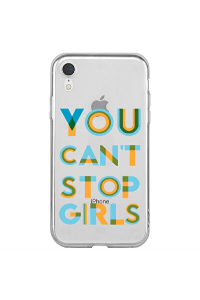 Other Apple iPhone Xr You Cant Stop Girls Transparent Silicone TPU Θήκη