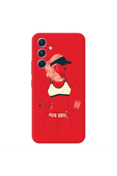 Other Samsung A54 Run away Transparent Silicone TPU Θήκη
