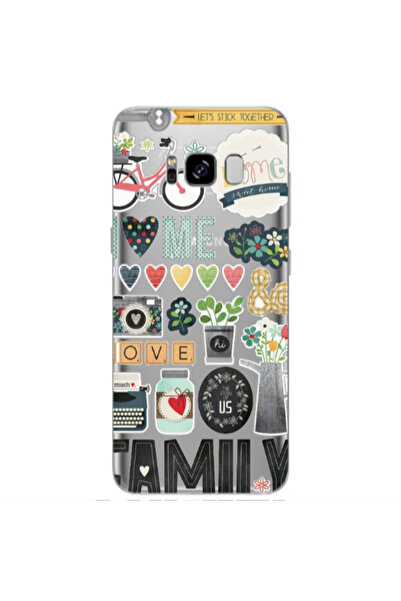 Other Samsung S8 Plus Family love home Transparent Silicone TPU Θήκη