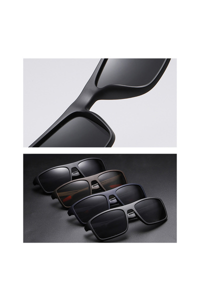 Techsuit Ochelari de soare Techsuit, MM101, unisex, polarizati, maro