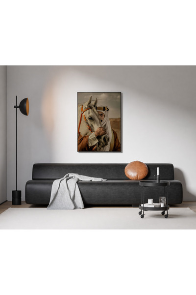 Ghaith Store Luxury Wall Art Panel - Modern Heritage Decor for Halls & Living...