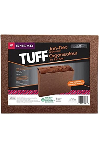 Yıldızan Terra Organik Tuff Expanding File, Monthly (January-December), 12 Po...