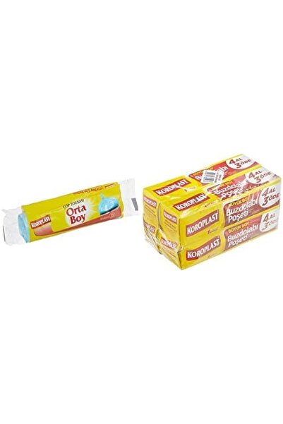 Yıldızan Terra Organik Medium Size Garbage Bags 15 Pieces and Large Size 80 P...