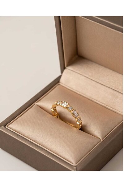 XUPING JEWELRY خاتم أنيق بتفاصيل هندسية