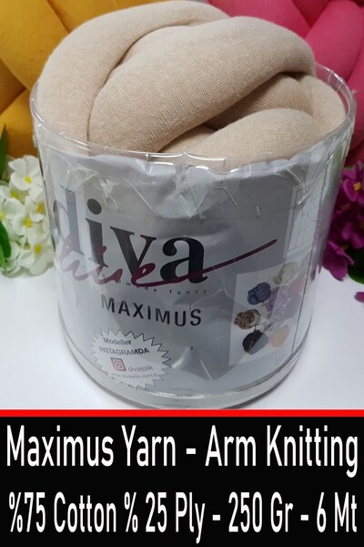 Diva İplik خيط حياكة عملاق -250 جرام-6 متر - اللون - 219