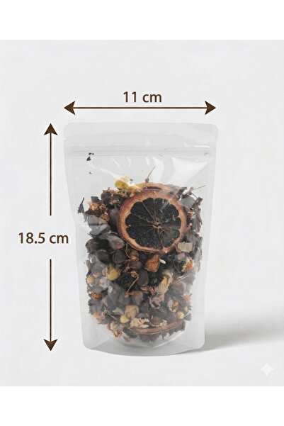 DOYPACK 11x18.5cm (100gr'lık)Şeffaf (100 adet)