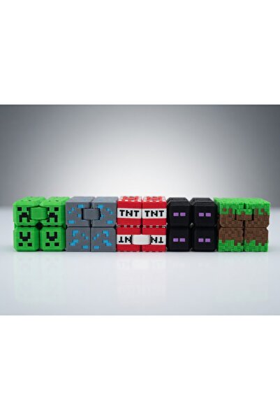 Blondcoo Trend Stres küpü katlaç-infinity cube-özel seri minecfrat gece moru ...