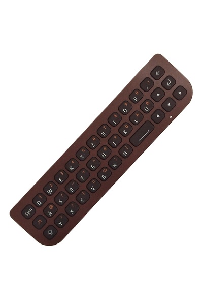 Nokia N97 MİNİ Orijinal Klavye Tuş Takımı QWERTZ Keyboard Kahverengi Bronz