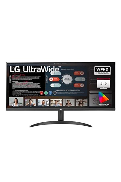 LG Electronics 34WP500-B 86,7 cm (34 inç) UltraWide Monitör (Full HD, IPS pan...