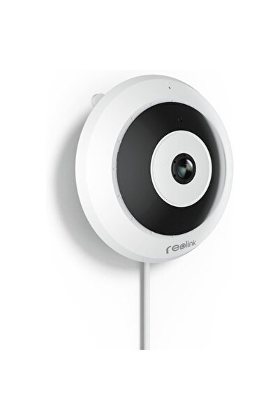 Universal كاميرا REOLINK 6MP بانورامية 1.92 مم IP مدمجة في صفارة الإنذار الصو...