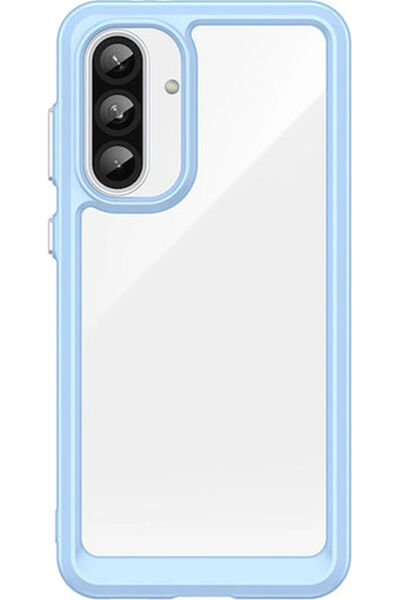 Hurtel Πίσω Κάλυμμα Σιλικόνης / Πλαστικό Μπλε (Samsung Galaxy A36, Θήκη Outer...