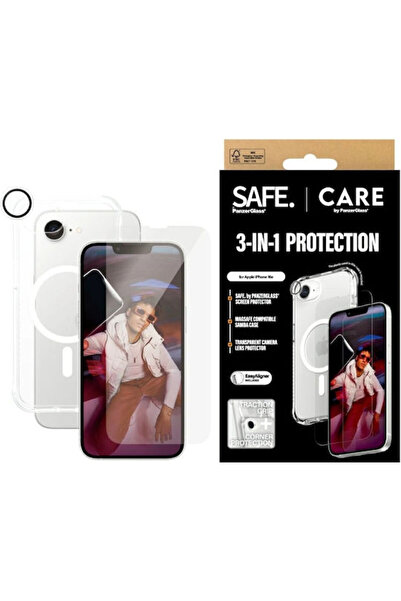 Panzer Glass PanzerGlass Fashion 3 σε 1 Προστατευτικό Σετ Πίσω Κάλυμμα Σιλικό...