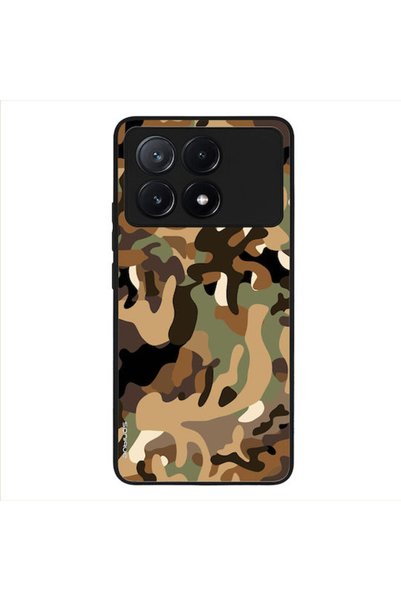 Other Θήκη Sonique Σειρά Στρατιωτικού Καμουφλάζ για Xiaomi Poco X6 Pro 5G Καφέ