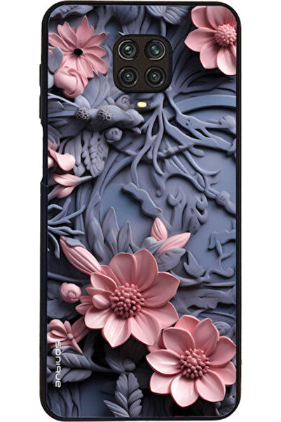 Other Θήκη Sonique Σειρά 3D Λουλούδια Xiaomi Redmi Note 9s/9 Pro Ροζ 02