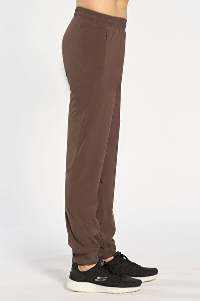 bilcee Men's Jogger Woven Brown Sweatpants 4870