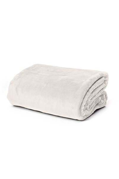 Danube Home Mellow Kids Flannel Blanket 150x220cm Soft Warm Blanket Off White