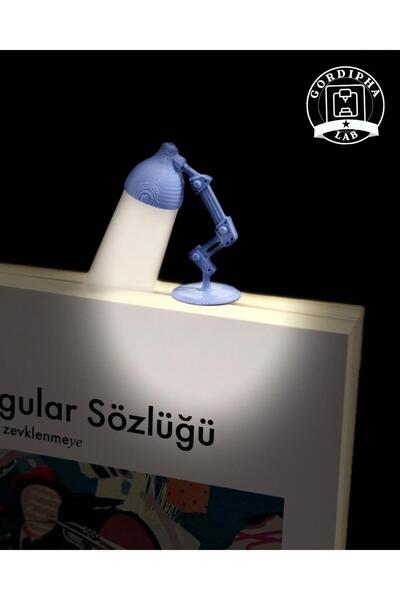 Gordipha Lab Masa Lambası Şeklinde Kitap Ayracı