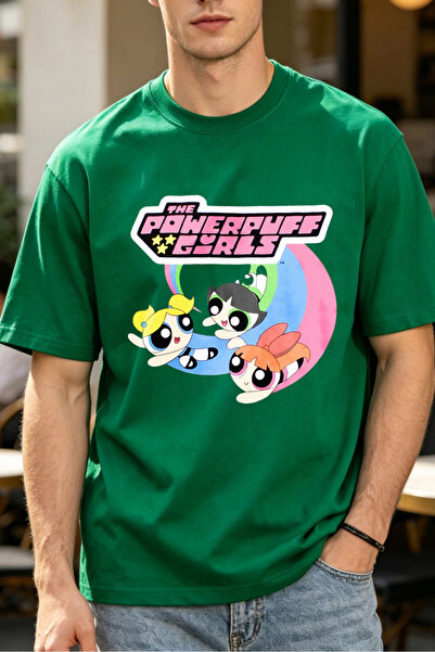 Fleck تي شيرتات كاجوال للرجال من The Powerpuff Girls تي شيرتات مطبوعة للرجال