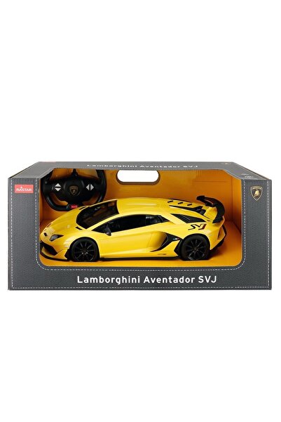 Rastar Masinuta RC - Lamorghini Aventador Svj, galben, 1:14