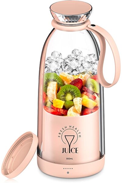 Genrics Portable Blender, BARDYS Personal Blender with 6 Blades 2400mAh Power...