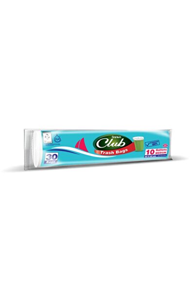 Sanita Club Trash Bag 10gl 30 Bag