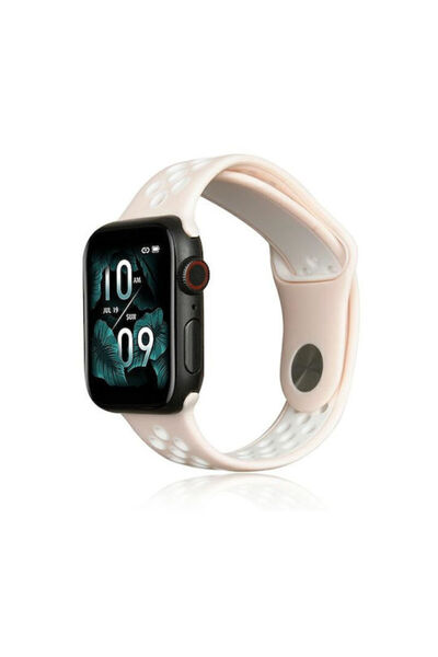 Beline Λουράκι από ανοξείδωτο ατσάλι ροζ (για Apple Watch 38/40/41/42mm)