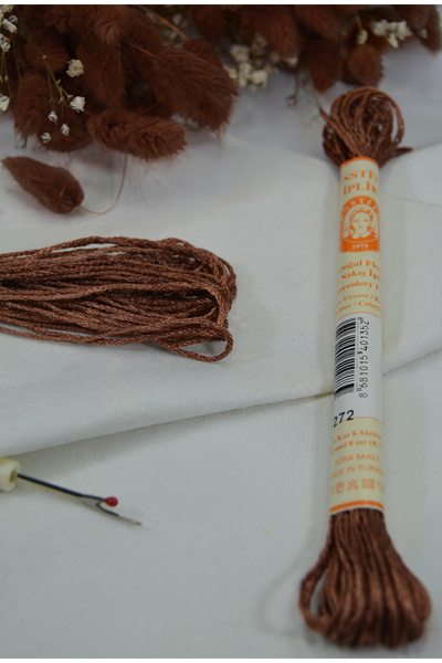 Enstitü İplik Hand Embroidery Silk, Laundry Silk, Rayon, Shiny Silk Texture, ...