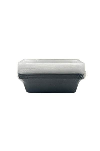 B&D Black Rectangular Food Storage Container 38oz Set of 10 – Premium Reusabl...