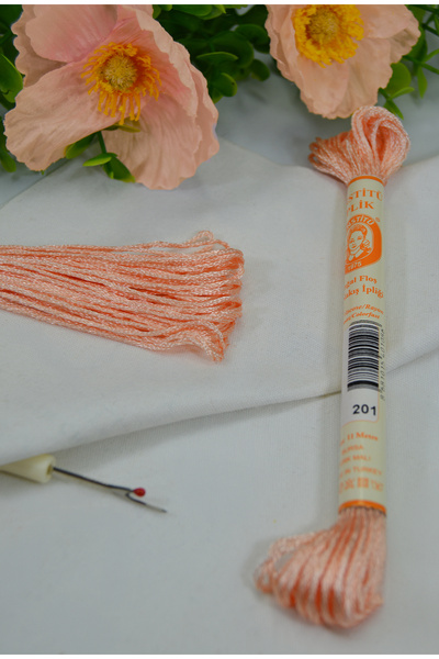 Enstitü İplik Hand Embroidery Silk, Laundry Silk, Rayon, Shiny Silk Texture, ...