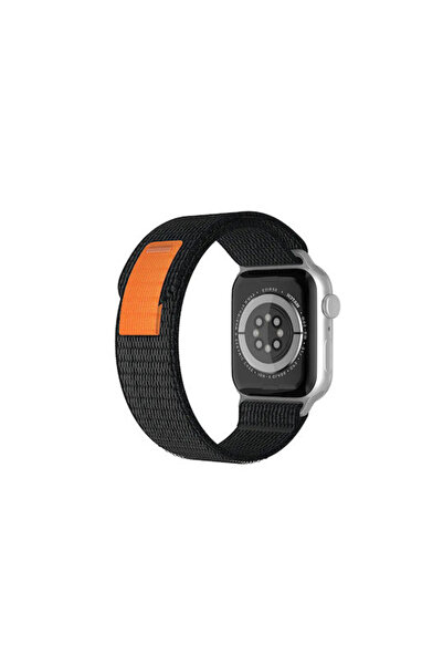 Other Sonique Υφασμάτινο Λουράκι Μαύρο (Apple Watch 44/45/46mm/Ultra 49mm)