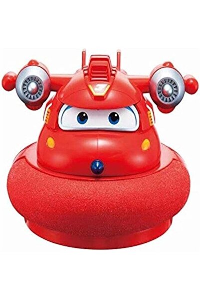 Generic Red Transforming Hovercraft Toy Car, Robot Vehicle with Blue Eyes, Ki...
